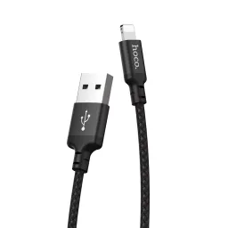 Cablu USB HOCO X14 1m, Black