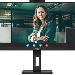 Monitor AOC 24P3QW Video Conferencing Black