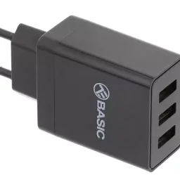 Incarcator Tellur Basic HC302, 3xUSB, negru TLL151221