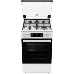 Aragaz Gorenje GK5C62WH (plita gaz/cuptor electric)