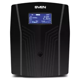 Sursă de alimentare neîntreruptibilă Sven Pro 1500 1500VA/900W (LCD,USB)