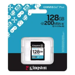 Card SD Kingston 128GB Class10 UHS-I U3 (V30) (SDG4/128GB)