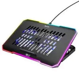 Suport cooler p/u laptop Hoco DH19 Cool RGB, Black