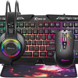 Set p/u jocuri XTRIKE ME CMX-410 (Tastatura+Mouse+Mouse Pad+Casti)