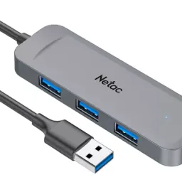 Hub Netac WF11 USB-A to USB3.0*4