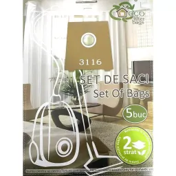 Sac p/u aspirator Bosch Tip G 3116 (5buc)