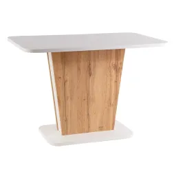 Masa de bucatarie Signal Calipso alb mat/stejar wotan (CALIPSOBMDW110IN)