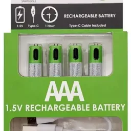 Baterie reincarcabila Smartools 750mWh, AAA, 1.5V+Type C cable