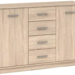 Comoda Yasen Nepo 2D4S (stejar sonoma/stejar sonoma)