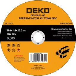 Disc debitat metal Deko DKH0801-05
