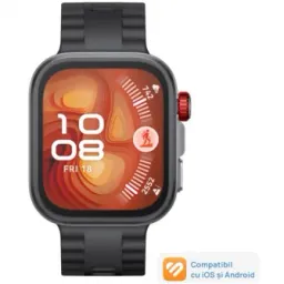 Ceas inteligent Huawei Watch Fit 4 Pro, 40mm, Negru