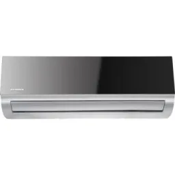 Aparat de aer conditionat Heinner Mirror 12000 BTU Wi-Fi, Clasa A++, Functie incalzire, Filtru cu densitate ridicata, Follow me, HAC-MRB12SLWIFI, negru oglinda cu carcasa argintie