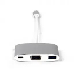 LMP USB-C(m) to VGA & USB3.0 & USB-C charging Multiport Adapter