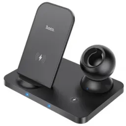 Incarcator Hoco CW33 Ultra 3 in 1 Black