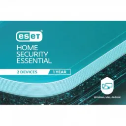 ESET Home Security ESSENTIAL 1 year. For protection 2 objects.