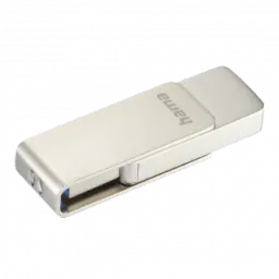 Memorie USB Hama Rotate Pro, USB 3.0, 64 GB, 70 MB/s, Argintiu