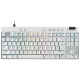 Tastatura mecanica gaming Logitech PRO X TKL RAPID, switch-uri analog, multipoint action, lightsync RGB, Negru