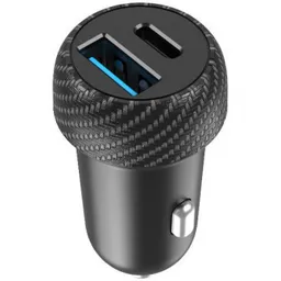 Incarcator Auto Celly 1xUSB-C + 1xUSB-A 35W Negru