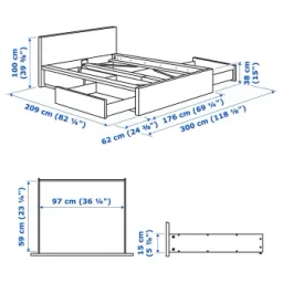 Ikea Malm/Lonset 4