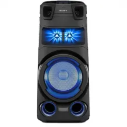 Sistem audio High Power SONY MHC-V73D, Hi-Fi, Jet Bass Booster, Party music, Party lights, Dj Effects, Bluetooth, NFC, LDAC, USB, DVD, HDMI, Negru
