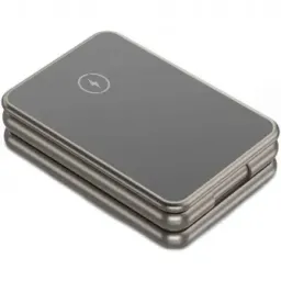 Incarcator Stand Wireless 3in1 Swissten 23W Aluminiu compatibil MagSafe, Gri