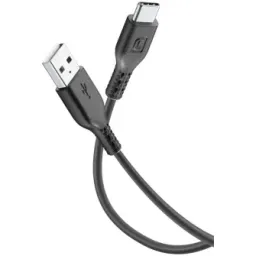 Cablu Date Cellularline, Power USB-C 120cm, Negru