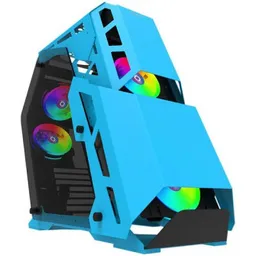 Carcasa AQIRYS Procyon, Mid-Tower, fara sursa, ATX, Blue
