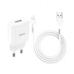 Hoco Wall Charger with Cable USB to Lightning N9 2.1A Especial