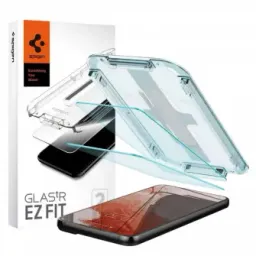 Spigen Samsung S22, EZ FIT, 2pcs, Tempered Glass
