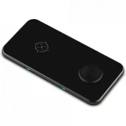 Incarcator Stand Wireless Swissten 2in1, 10W, Negru
