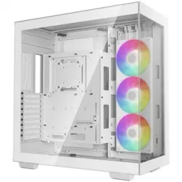 Carcasa DeepCool CH780 WH, Full Tower, fara sursa, ATX alb