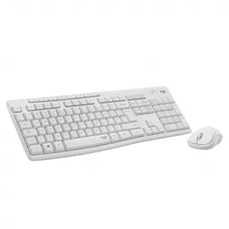 Kit Tastatura si mouse Logitech MK295 Silent Wireless, Layout Maghiara (920-009873), alb