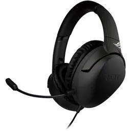 Casti gaming ASUS ROG Strix GO Core, difuzoare ASUS Essence 40mm, incinte etanse, compatibile multiplatforma, 3.5mm, pliabile, Negru