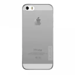Husa Nillkin iPhone SE/5S/5 - Ultra thin TPU - Nature, Gri