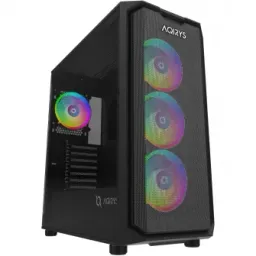 Carcasa AQIRYS Wezen Pro ARGB, Mid-Tower, fara sursa, ATX, Black