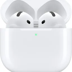 Casti Apple AirPods 4 MXP63ZE/A (Model A3050 A3053 A3058), Play time 30 hours, Bluetooth 5.3, Siri, IP54