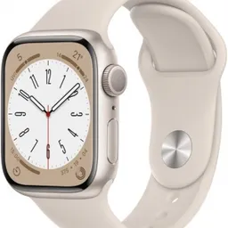 Apple Watch 8 Starlight Aluminum Case 45mm