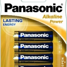 Panasonic ALKALINE Power AA LR6REB/4BPR
