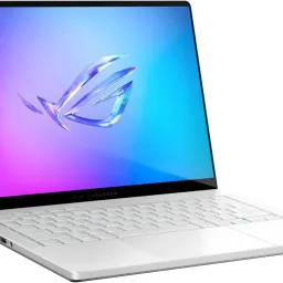 Laptop ASUS 14.0 ROG Zephyrus G14 GA403WR Platinum White, AMD Ryzen AI 9 HX 370, 32Gb, 1Tb, GeForce RTX 5070 Ti 12Gb, 14.0 OLED 3K (2880x1800) 120Hz Glare, HDMI, 802.11be, 1x USB4, 1x USB-C DP, USB-A, CR, IR FHD Web, No OS, RGB Illum Keyb, GA403WR-QS126