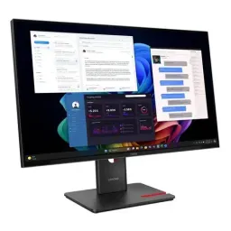 Monitor 27 LENOVO ThinkVision T27UD-40, Black, IPS, 3840x2160 4K UHD, 60Hz, 4ms, 350cd, CR1500;1, DP+HDMI+USB+TypeC, LAN, Pivot