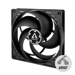 Ventilator pentru carcasa Case/CPU FAN Arctic P14 PWM PST CO, Pressure-optimised Fan with PWM PST, Black/Black, 140x140x27 mm, 4-Pin-Connector + 4-Pin-Socket, Dual Ball Bearing, 200-1700rpm, Noise 0.3 Sone, 72.8 CFM (123.8 m3/h) (ACFAN00126A)