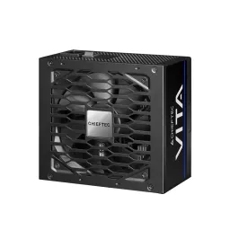 Power Supply ATX 850W Chieftec VITA BPX-850-S, 80+ Bronze, 120mm, Active PFC, DC/DC, Long black flat cables, Black
