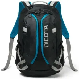 Dicota D31047 Backpack Active black/blue 14"-15.6", Premium notebook backpack with a sporty design, (rucsac laptop/рюкзак для ноутбука)
