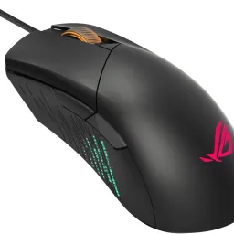 Gaming Mouse Asus ROG Gladius III, 19k dpi, 6 Buttons, 400IPS, 50G, 79g, Ergonomic, Mech.& Opt.SW, Push-fit socket, RGB, 2m, USB, Black