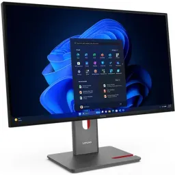 Monitor 27 LENOVO ThinkVision P27QD-40, Black, IPS, 2560x1440 WQHD, 120Hz, 4ms 350cd, CR1500:1, HDMI+DP+USB+TypeC, LAN, Pivot