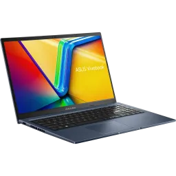 Laptop ASUS 15.6 Vivobook 15 M1502YA Quiet Blue, AMD Ryzen 7 5825U, 16Gb, 512Gb, AMD Radeon Graphics, 15.6 FHD (1920x1080) Non-glare, HDMI, 802.11ax, BT, USB-C, USB-A, HD Webcam, No OS, Illum Keyb, M1502YA-BQ606