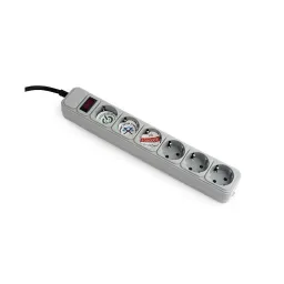 Gembird Surge Protector SPG3-B-6C