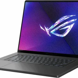 Laptop ASUS 16.0 ROG Zephyrus G16 GU605MV (Core Ultra 7 155H 16Gb 1Tb) 16.0 OLED 2.5K (2560x1600) 240Hz Glare, Intel Core Ultra 7 155H (16x Core, 6x 4.8GHz, 8x 3.8GHz, 2x 2.5GHz, 24Mb), 16GbLPDDR5X, 1Tb PCIE, GeForce RTX 4060 8Gb, GU605MV-QR085