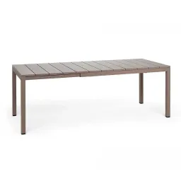 Masa extensibila Nardi RIO 140 EXTENSIBLE TORTORA vern. Tortora 48359.10.000 (Masa extensibila pentru gradina exterior terasa)