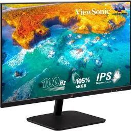Monitor 23.8 VIEWSONIC IPS LED VA2432-MHD Black (4ms, 1000:1, 250cd, 1920x1080, 178°/178°, VGA, HDMI, DisplayPort, Audio Line-out, Speakers 2 x 2W, VESA) VA2432-MHD
